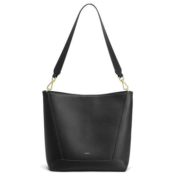 Leather Purses And Handbags Trendy, Medium Bucket Bags, Top Grain o_o - Picture 1 of 7